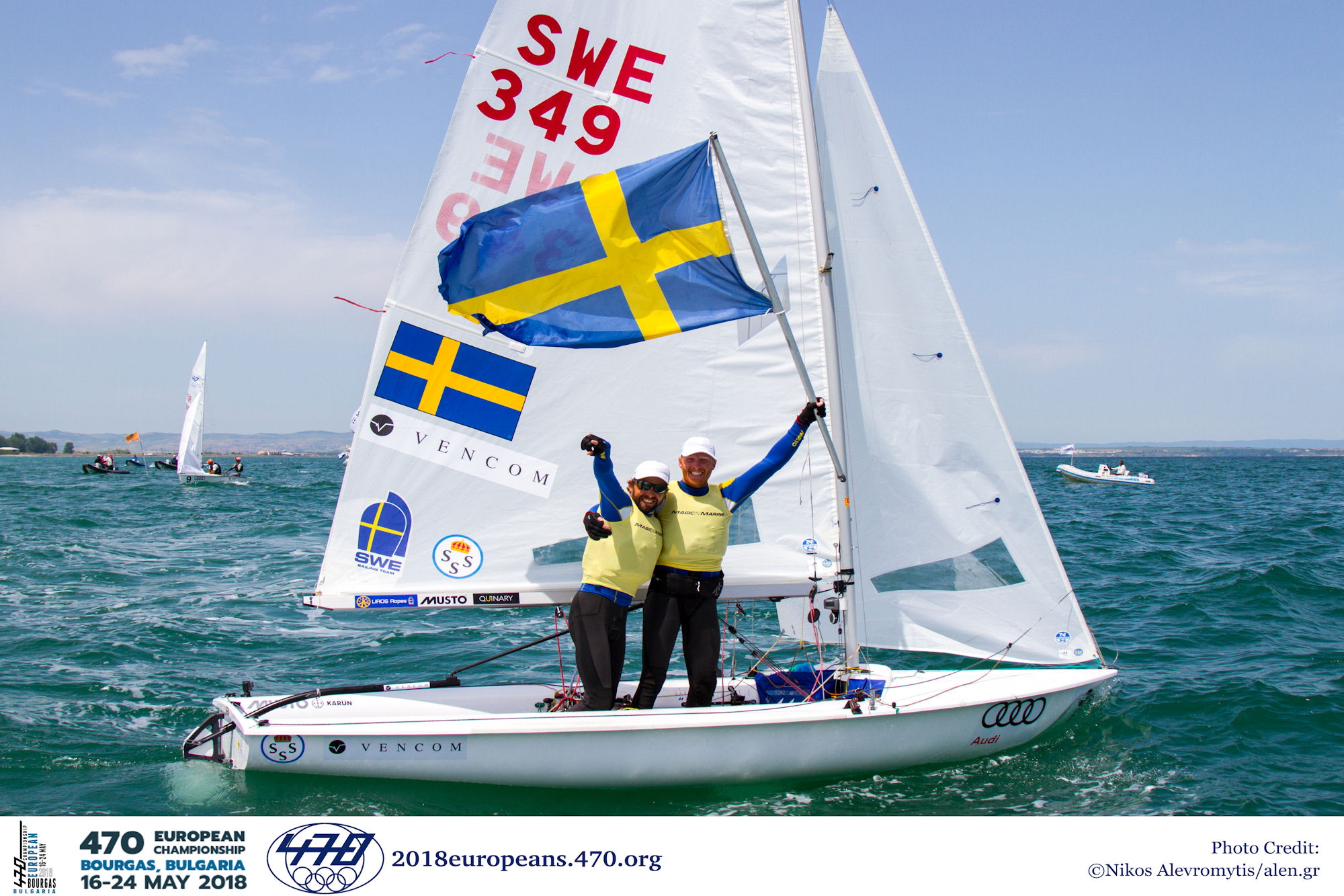 Anton Dahlberg/Fredrik Bergstrom (SWE) win gold